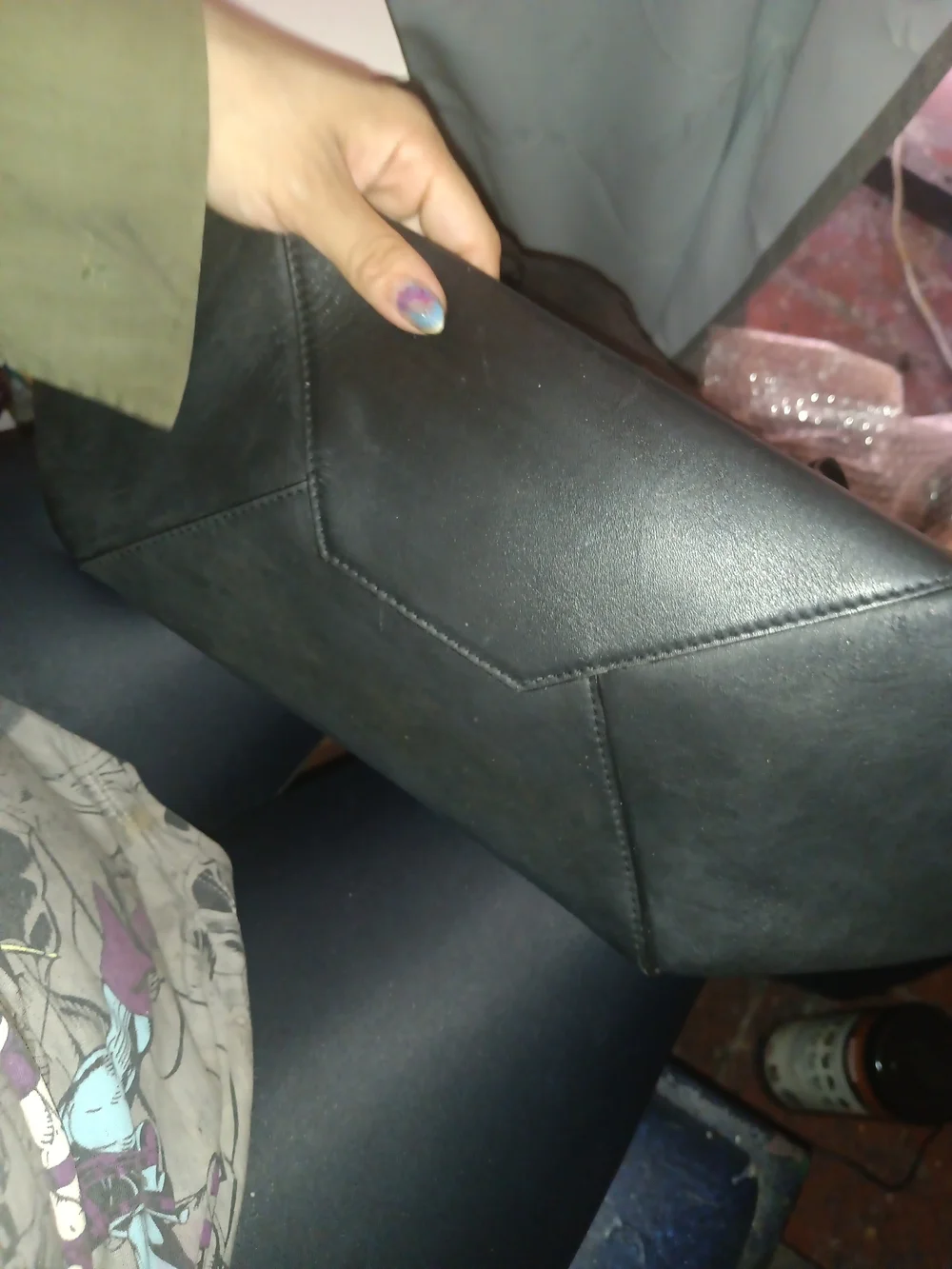 Celine Small Cabas Phantom Tote Bag – Smooth Black Leather (Phoebe Philo Era)